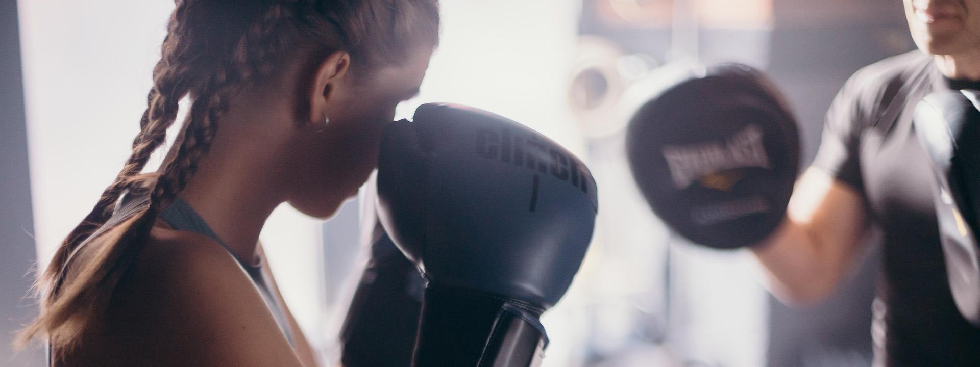 Boxing girl